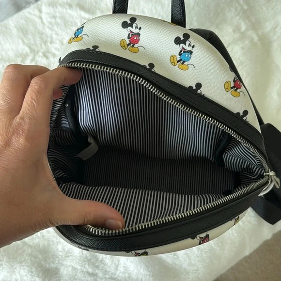 Disney Loungefly Multi-Color/Rainbow Mickey mini Backpack - Picture 5 of 7